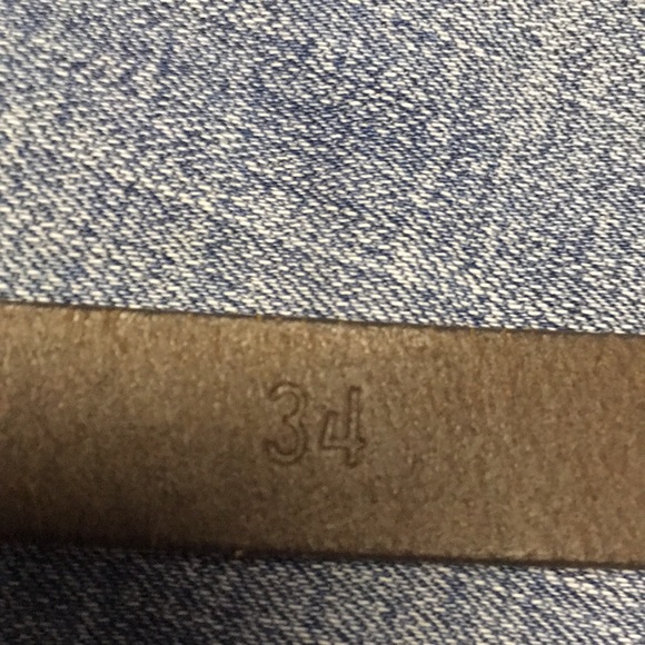 Lands end genuine leather brown belt - Picture 2 of 4